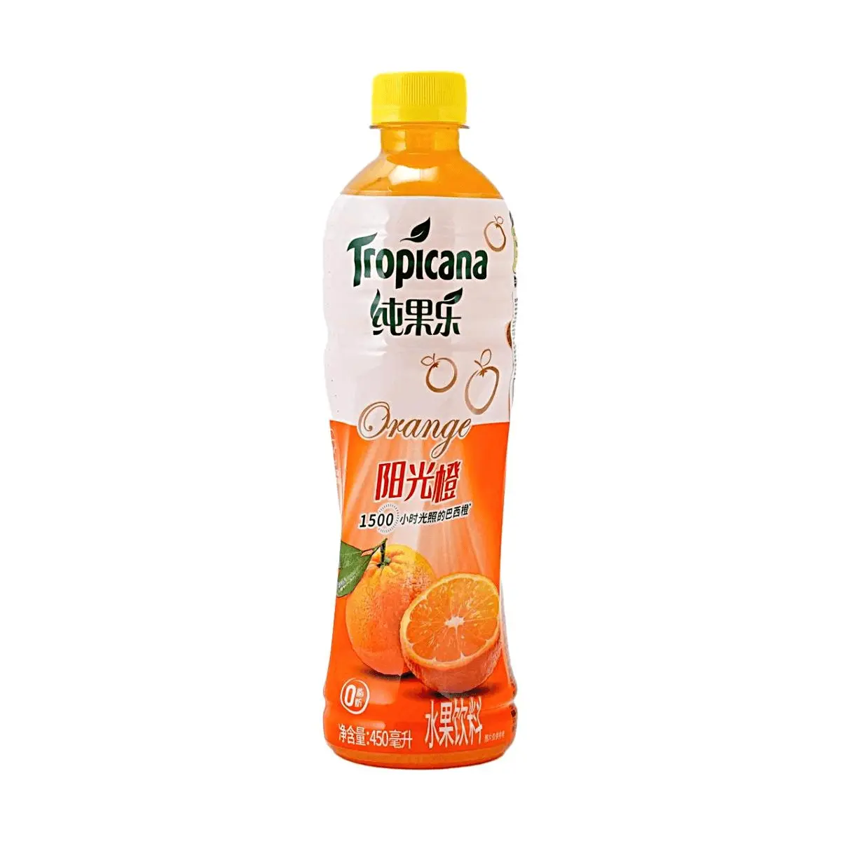 TROPICANA Sunshine Orange Juice Drink 450ml - Refreshing Citrus Flavor