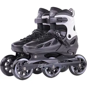 Adult Adjustable Inline Skates for Men Women with 3 100mm Wheels, Outdoor  Female Male Fitness Speed Racing Skates, Roller Skates for Teens