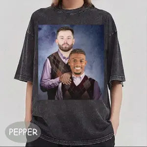 Baker Mayfield Shilo Sanders Inspired Football Shirt, Tampa Bay Step Brothers Tee, Funny Unisex Football Gift, TB Mayfield and Sanders Crewneck, Game Day Tampa Bay Football Essential, Buccanne Apparel Gift For Mayfield and Sanders Lovers Football Fan Gear