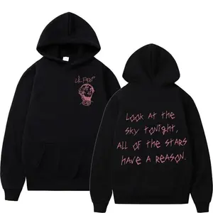 Rapper Lil Peep Tour Concert Hoodie, Graphic Unisex Hoodie, Gift For Men And Women Men'S Large-Sized Long-Sleeved Pullover New Autumn-Winter Trendy Printed Hooded Sweatshirt
