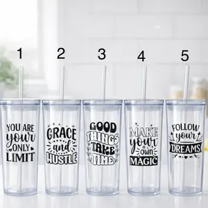 Motivational Tumbler Cup