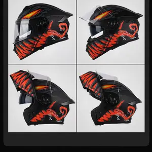 Modular Motorcycle Helmets Four season universal open face helmet fashion