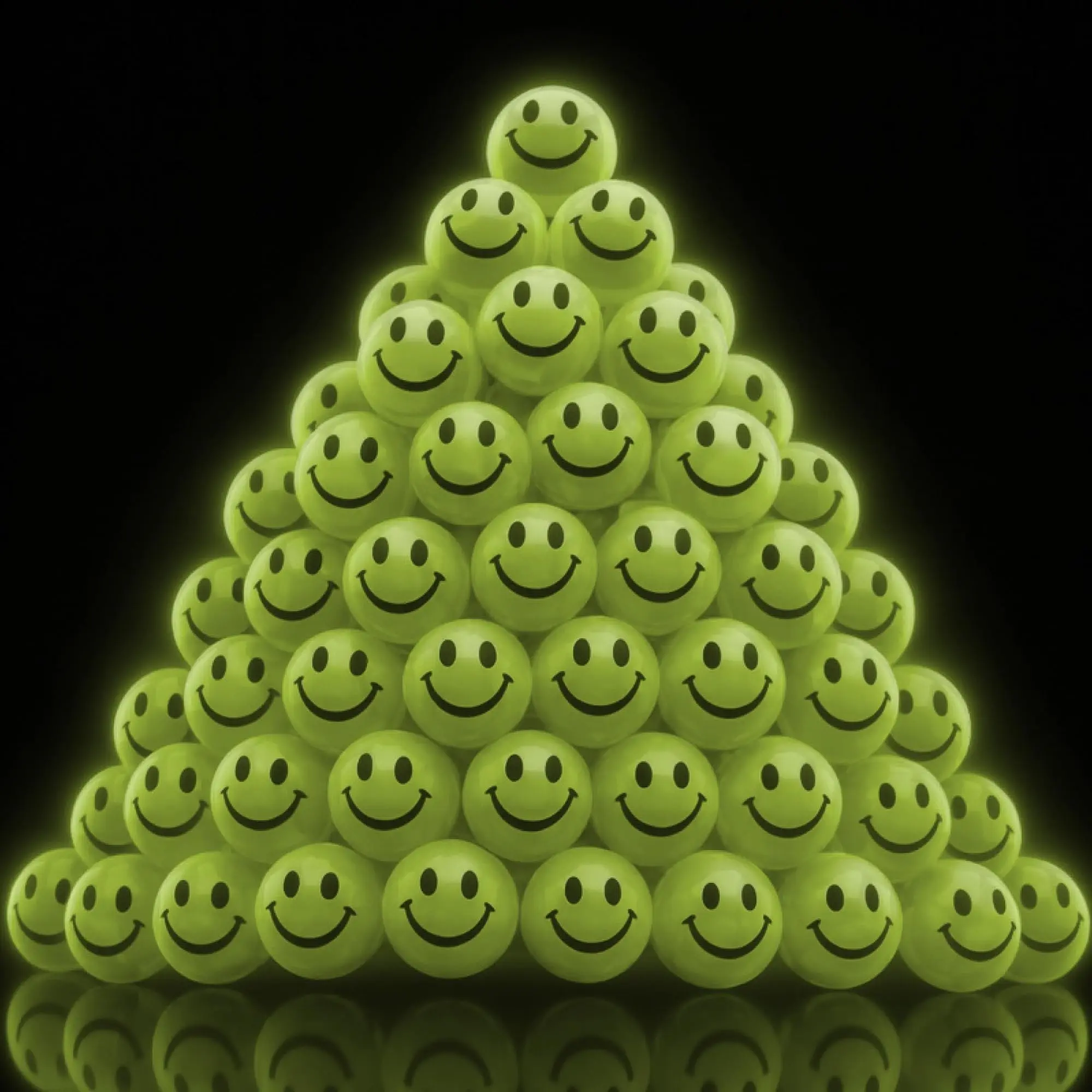 ArtCreativity Unisex BPA-Free 1-Inch Rubber Color Glowing Balls Pack with Smiley Faces - Active Play Supplies, Festive Party Favors, Kids' Party Gifts Set