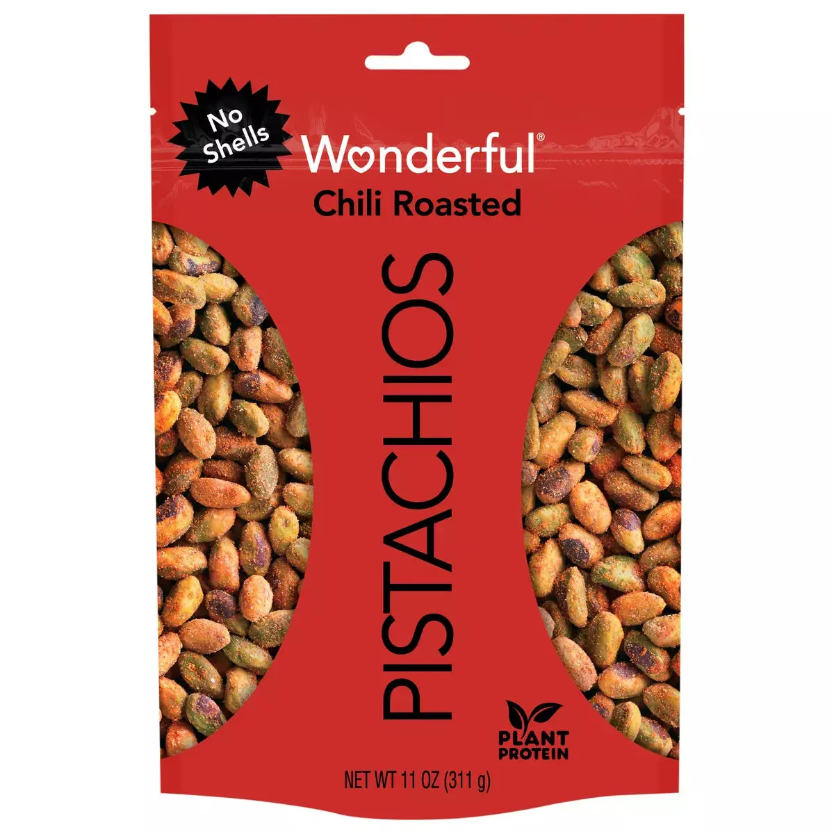 Wonderful Pistachios No Shells Chili Roasted, 11oz Wonderful Pistachios No Shells Chili Roasted, 11oz