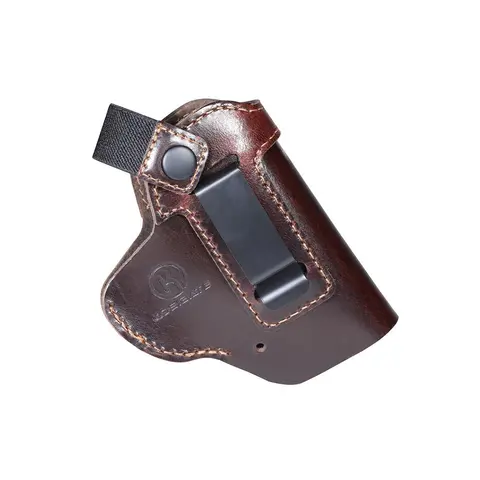 Full-Grain Leather Hunting Holster - Handcrafted, Hand-Stitched, Quick-Draw, Precise Fit, Concealed IWB Waist-Hanging, Superior Craftsmanship, Classic Gun Accessories for Gun Enthusiasts, Outdoor Carry