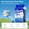 Matern'ella Disposable Plant Fiber Face Towels (166 Pcs) - Smooth, Comfortable, Thick, Tear-Resistant, Absorbent, Unscented, Alcohol-Free, Wet/Dry Dual Use Home Bathroom Guest Towels for Daily Skin Care & Sensitive Skin Cleaning Essentials