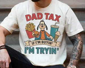 Funny Cartoon Dad Shirt, Vintage Family Vacation Tee, Comfort Colors Father's Day T-Shirt, Fun Dad Gift From Kids