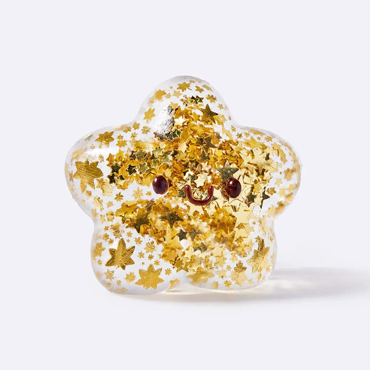 TABA squishy Gold Star,Stretchable, squeezable and collectible, an interesting stress-relieving, sensory and stress-relieving toy, soft and non-toxic
