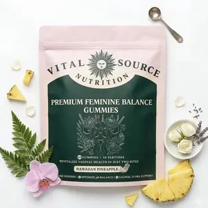 Vital Source Nutrition Women's Balance Gummies -Pineapple Flora Support 60ct