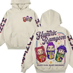 Ramen Noodle Graphic Hoodie, Anime Style Pullover, Kpop Inspired Sweatshirt, Unisex Streetwear Outfit, Unique Fan Gift