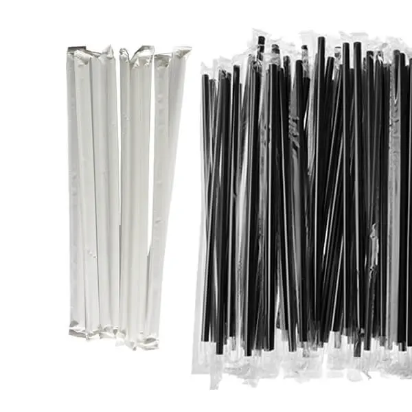 Individually Wrapped Straws