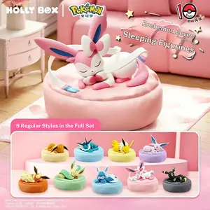 Pokémon Eevee Family Sleeping Pose Figurine Blind Box Adorable Eeveelutions In Cute Sleeping Poses Exquisite Details And Fine Workmanship Lovely Desktop Decor Great Collectibles For Anime Fans