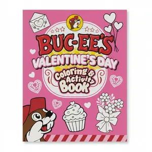 Buc-ee's Valentine's Day Coloring & Activity Book 2026 - Sweet Fun with Playful Valentine-Themed Illustrations for Kids & Collectors - Gift Baskets