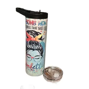F-Bomb mom Drinkware Tumbler