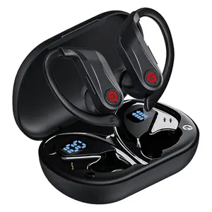 YYK-Q63-1 The newly upgraded ear-hook wireless earbuds feature a dynamic driver unit, delivering panoramic surround sound and 360° HD noise cancellation for calls. Long battery life and an LED display make them ideal for fitness, travel, and everyday use.