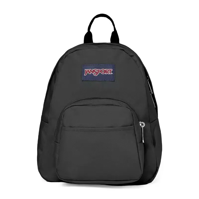 JanSport Mini Black Backpack, Lightweight Casual Daypack for Teens Girls (Sports & Outdoor Gym Shoulder Bag Accessory)