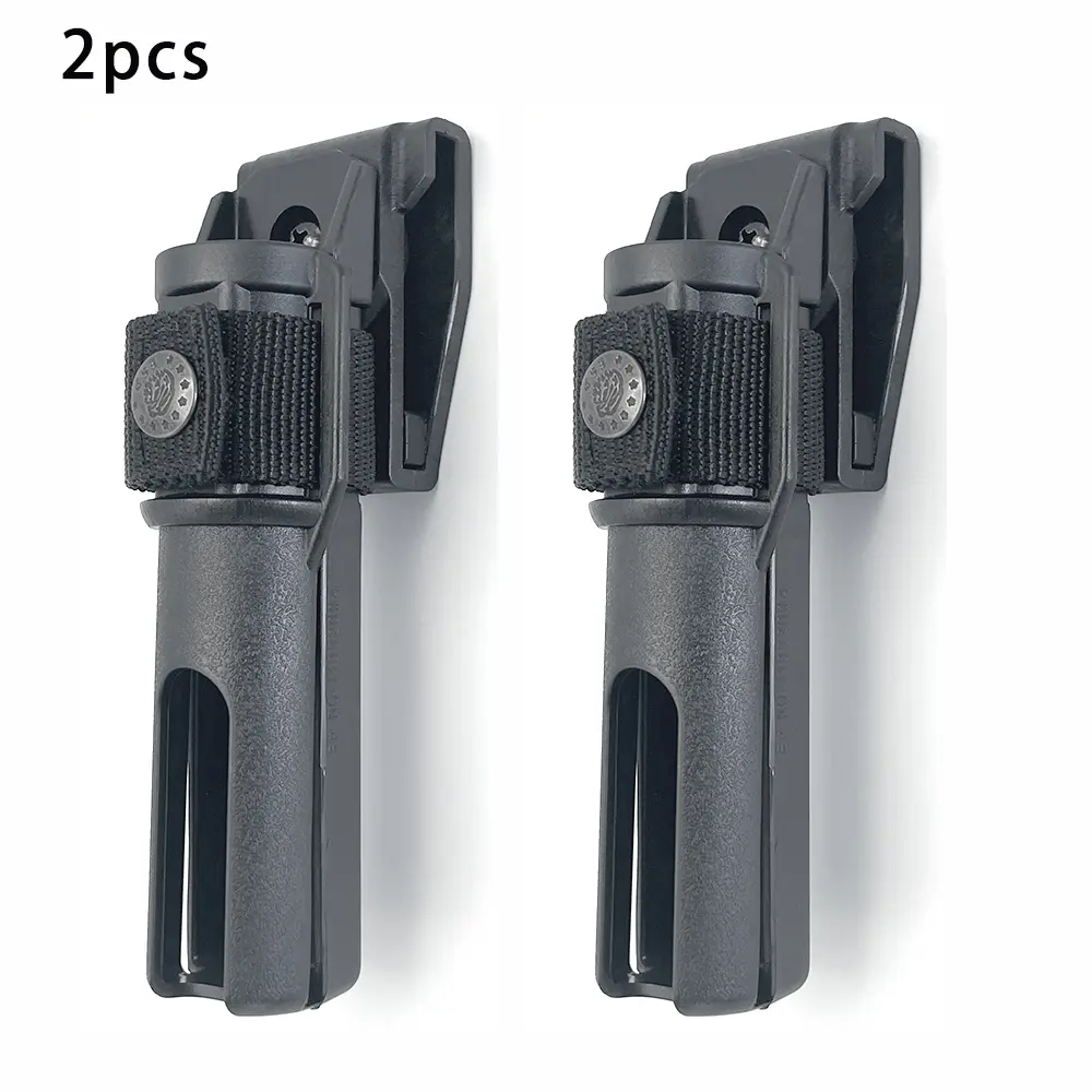 Expandable Baton Holster, 360 Degree Duty Belt Flashlight Holder Telescopic Baton Holder,Tactical Baton Pouch for 21"~ 26" Baton（Diameter 0.98"~ 1.14" ）