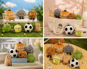 Jellycat Soft Plush Keychain – Adorable Mini Stuffed Animal Charms for Bags Backpacks & Keys Perfect Gift for Collectors and Birthdays 1