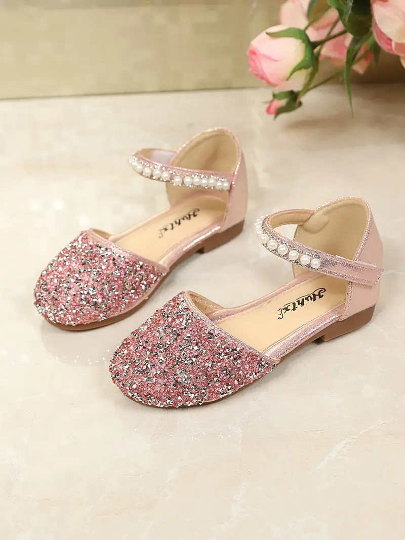 open lace back dress Baby Girls Sequins Bear Birthday Princess Dress Shoes  marryshe