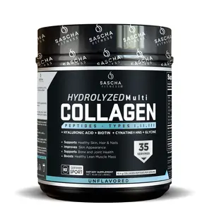SASCHA FITNESS Hydrolyzed Multi Collagen | UNFLAVORED