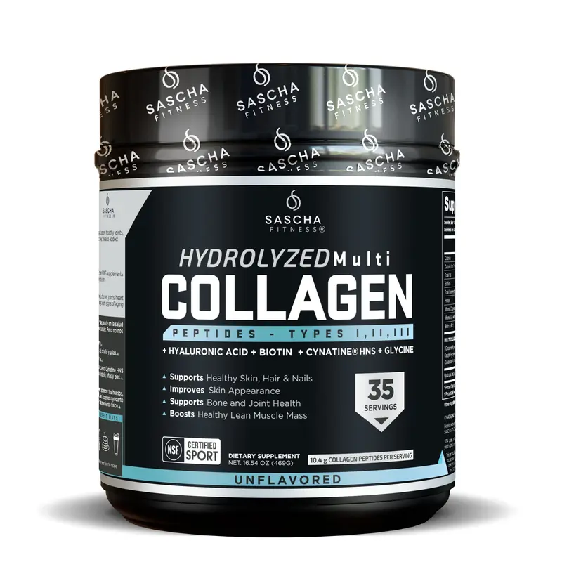 SASCHA FITNESS Hydrolyzed Multi Collagen | UNFLAVORED