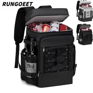 Large Waterproof Insulated Cooler Backpack for Men & Women, Leak Proof Cooler Backpack for Camping, Beach, Fishing, Picnic, Travel, Outdoor, 30L, 40Cans