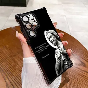 Creative Jesus Pattern Phone case For SAMSUNG GALAXY S22 S23 S24 S25 FE ULTRA PLUS Four Corners Cases 282
