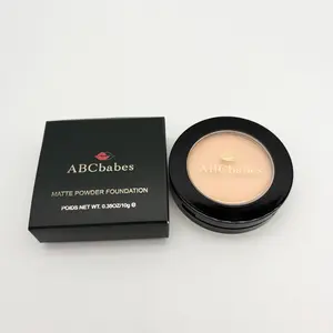 Compact Powder Foundation, Shade 8 Makeup Cosmetic