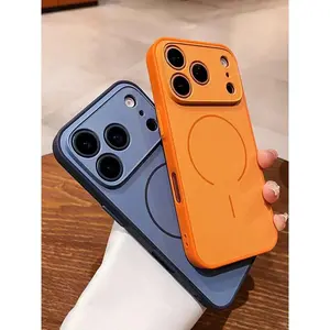 Official Skin-Feel Phone Case Premium Dual-Layer Pc+Tpu Construction Hard Outer Shell For Impact Resistance Soft Inner Layer For Shock Absorption, Ultimate All-Round Protection For iPhone 17 16 15 14 13 12 PRO MAX PLUS