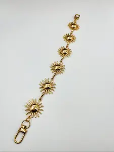 Elegant Fashion Bag Charm, Vintage Shell Sun Design, High-Quality Handbag Accessory, Stylish Purse Decoration for Women, Bag Pendant