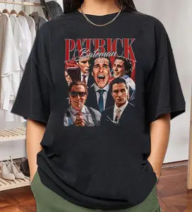 Limited Patrick Bateman Vintage T-Shirt, Gift For Women and Man Unisex T-Shirt