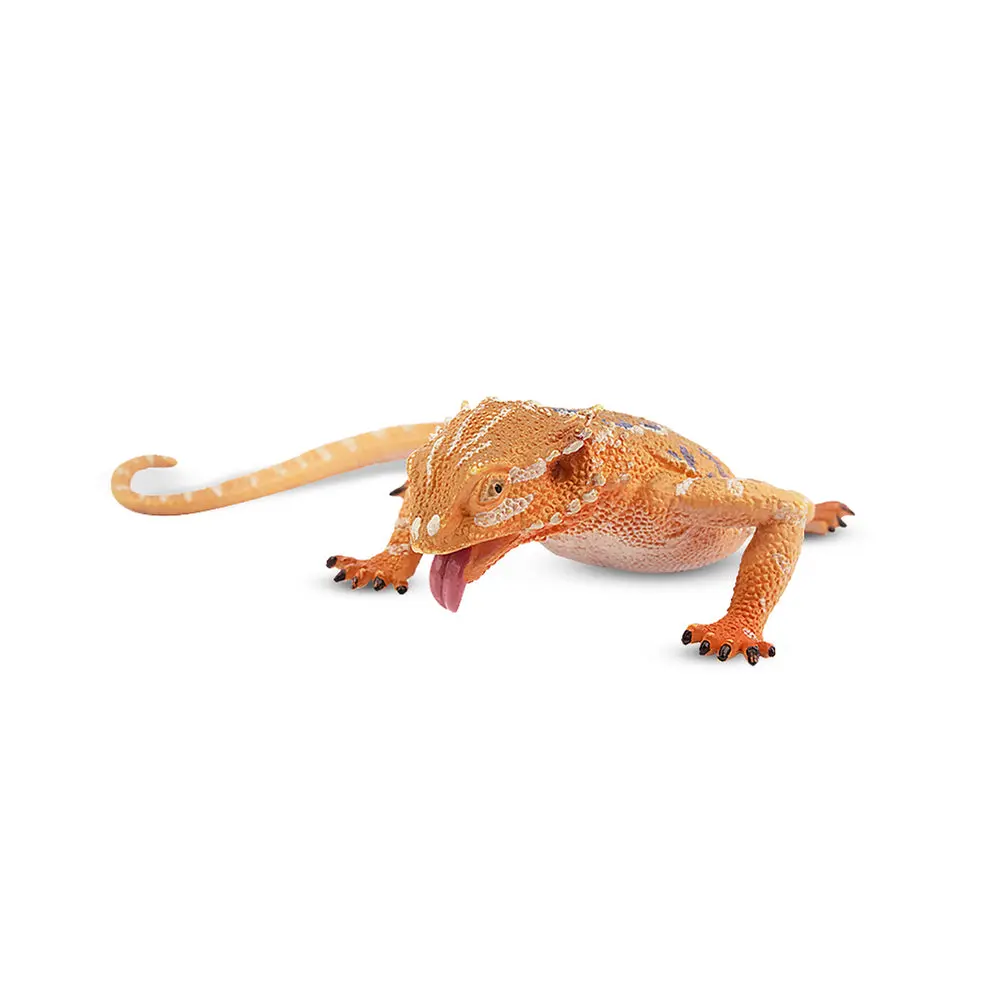 Toymany Hand-Painted Bearded Dragon Figurine – Realistic Reptile Model, Perfect for Early Education, Montessori Sensory Play, Cake & Party Decorations, Desk & Home Décor, Thoughtful Gifts, and Collectible Figurine