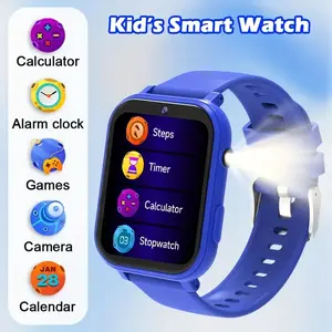 Kids Smart Watch (1.83 Inch) – Capture Memories with Camera & Growth Album, 18 Fun Games, Plus Calculator/Calendar/LED Torch, Unisex for Boys & Girls, Multifunctional Watch