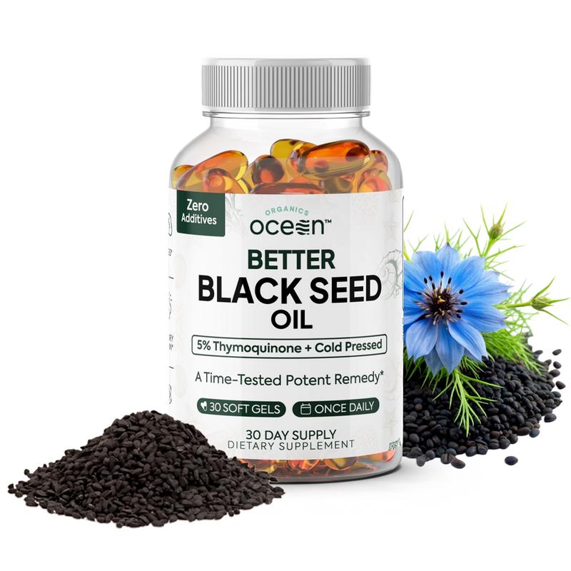 Black Seed Oil 2000mg | 120 Cold Pressed Softgels
