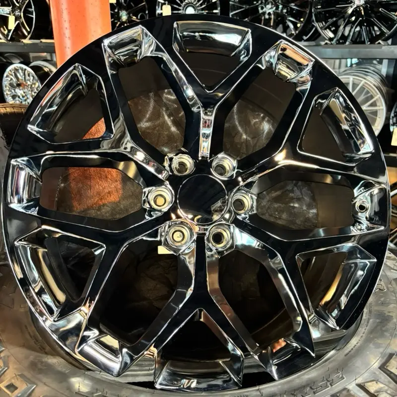 22” Chrome Snowflake