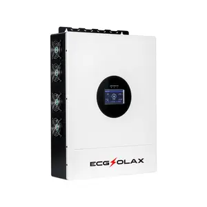 12500W Solar Hybrid Inverter 48Vdc to 120V/240V AC Split Phase 60Hz, Pure Sine Wave, Batteryless and Dual MPPT Input Built-in 200A MPPT Solar Controller, Support Parallel 6 Units, built-in WIFI and Bluetooth for Home On/Off-Grid systems