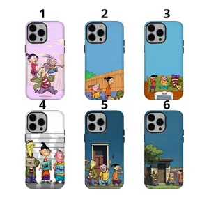 90s Cartoon Ed Eddn Eddy Phone Case Trendy Tough Phone Case Compatible for iPhone 17 Promax 16 15 14 13 12 11