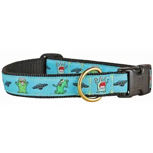 1” Ribbon Dog Collar – Aliens