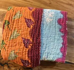 Vintage Handstiched Kantha Throw