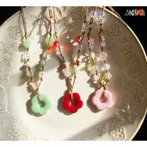 [NEW] Handmade Floral Necklace – Beaded Flower, Summer Vibes