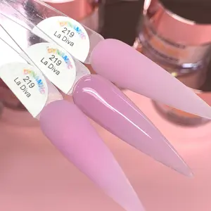 Dynamic Nail Supply Acrylic Powder (#219) La Diva - Dragon Pink Purple Cover Color Dynamic Nail Supply Acrylic Powder (#219) La Diva - Dragon Pink Purple Cover Color