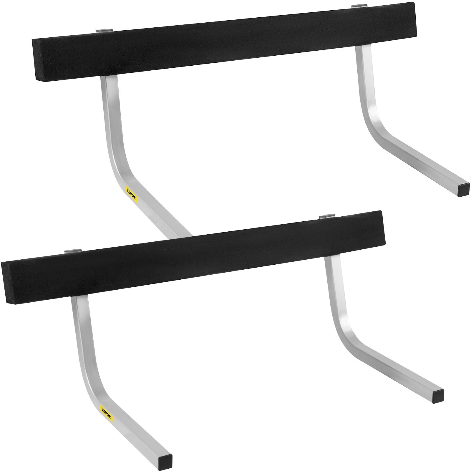 【summerfinds】VEVOR Boat Trailer Guide-ons, 2 PCS Rustproof Steel Trailer Guide ons, Trailer Guides with Carpet-Padded Boards, Mounting Parts Included, for Ski Boat, Fishing Boat or Sailboat Trailer