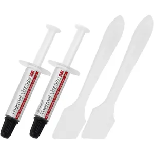 2-Pack GT-1  CPU Thermal Paste (1g*2), High Performance Thermal Compound Paste, Heat Sink Compound, Ultra-Low Thermal Impedance Thermal  for CPU/PS4/PS5/PC/GPU Coolers