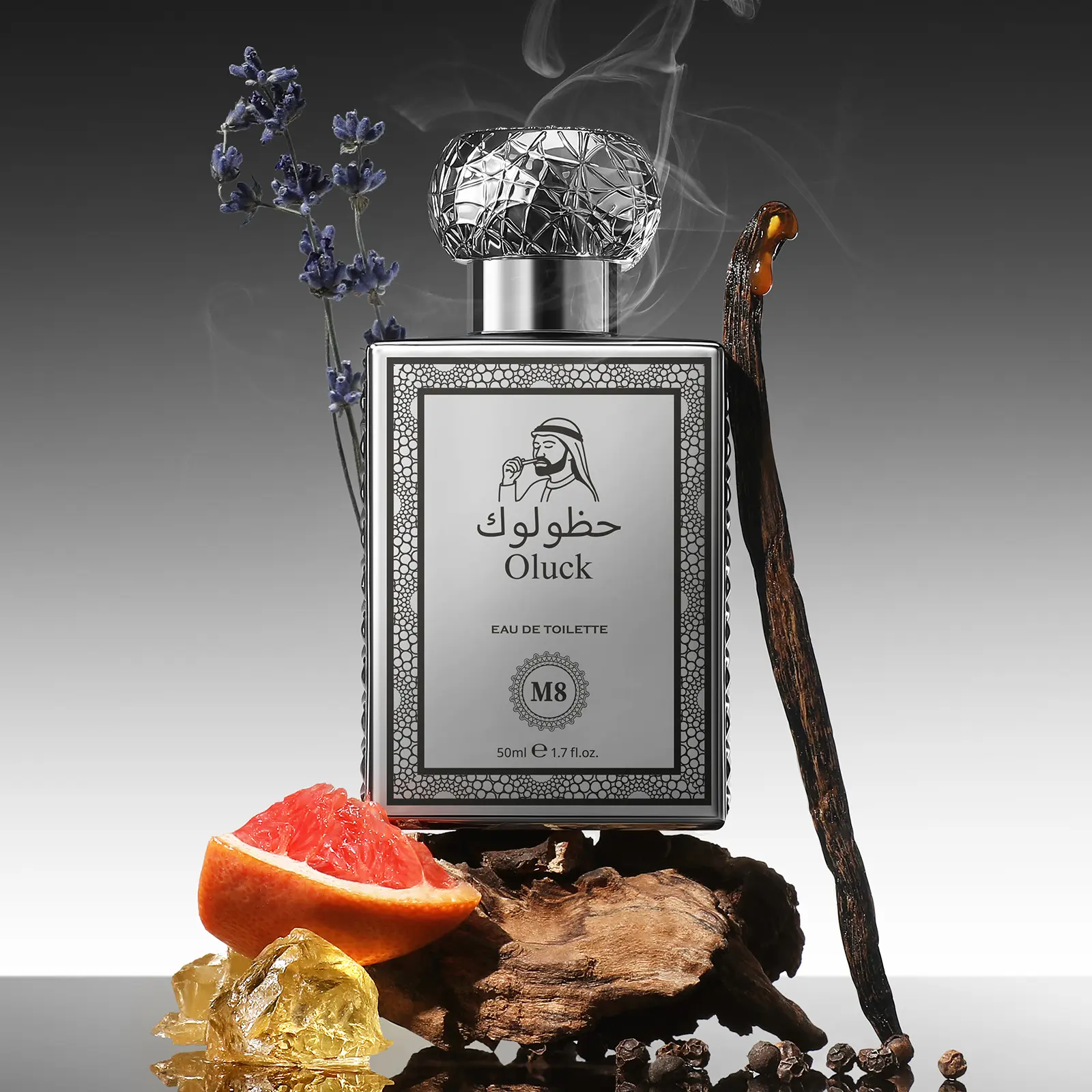 Oluck Perfume M8 Cologne for Women & Men,  Pepper  Grapefruit  Lavender Patchouli Amber Vanilla  Notes , Middle Eastern Fragrance,Luxury  Gifts,Summervibes  summerwins,summer outifit