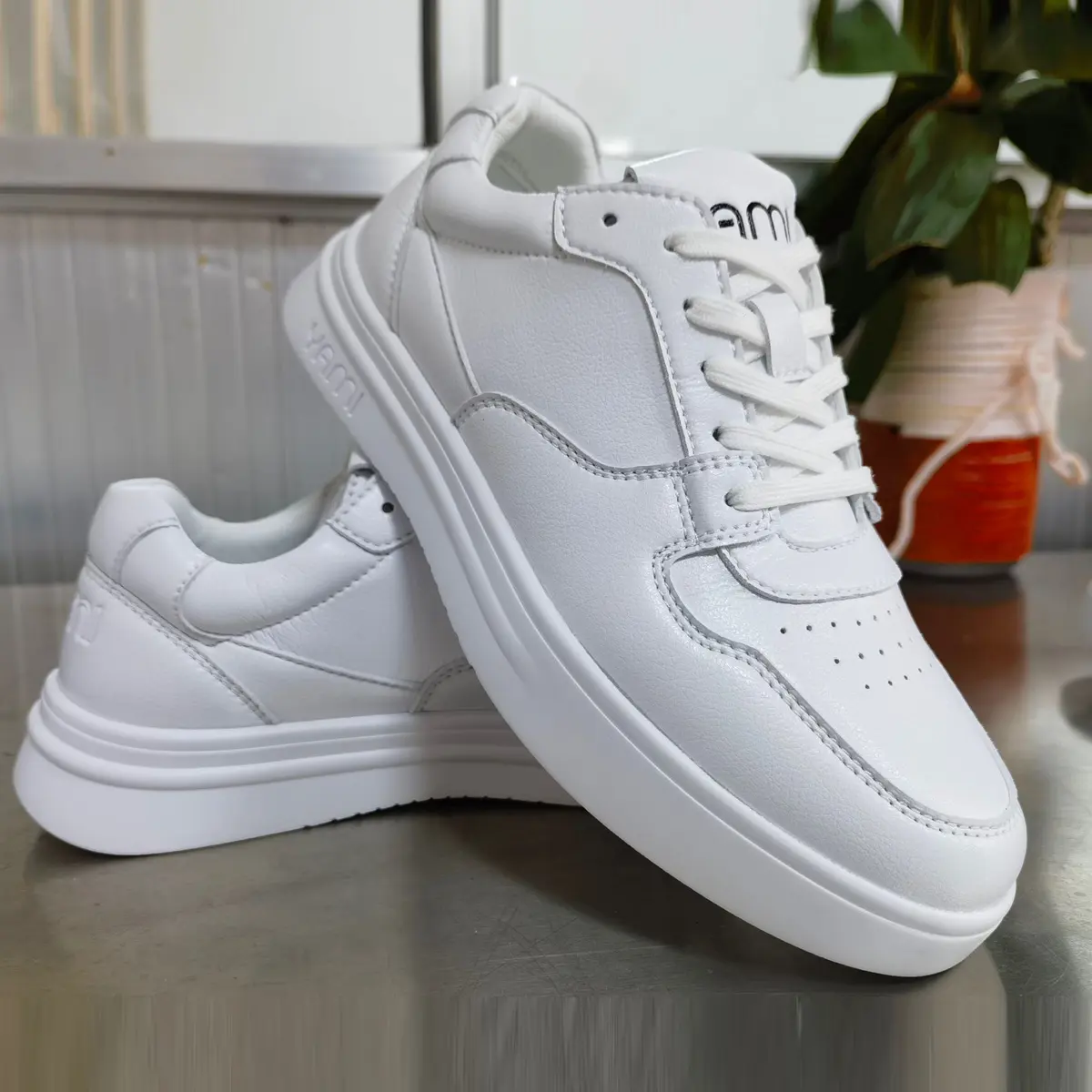 SpinSole Dance Sneaker - White-1 SpinSole Dance Sneaker - White-1