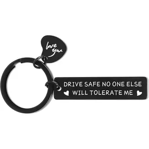 Drive Safe  for Men - Husband, Boyfriend, Christmas, Birthday, Anniversary, Valentine's Day  for Him, Dad - No  Else Will Tolerate Me
