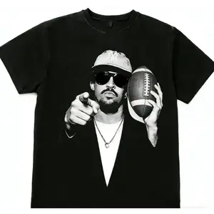 2026 Retro Football Graphic T Shirt for Halftime Show