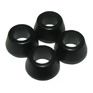 Larsen Supply 02-2203 4 Pack 2 Rubber Cone Washer - 0.5 x 0.38 in.- Pack Of 6