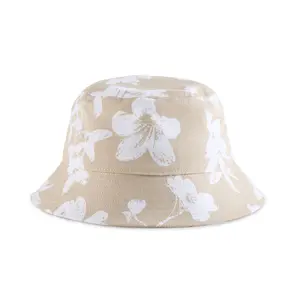 PUMA Womens Floral Bucket Hat  - Beige