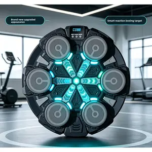 Smart Bluetooth Music Boxing Wall Target, Home Electronic Boxing Trainer for Kids, Stress Relief Sports Equipment
